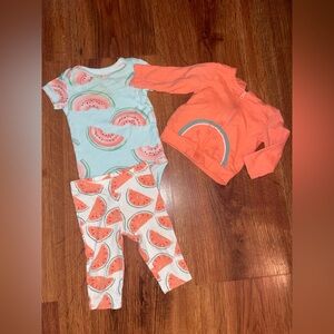 Baby watermelon outfit